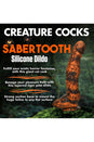 XR Brands - Creature Cocks - Sabertooth Silicone Dildo - Stag Shop