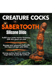 XR Brands - Creature Cocks - Sabertooth Silicone Dildo - Stag Shop
