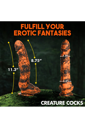 XR Brands - Creature Cocks - Sabertooth Silicone Dildo - Stag Shop