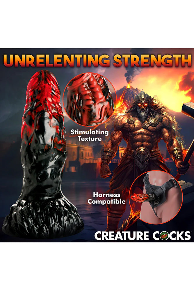 XR Brands - Creature Cocks - Vulcan Silicone Dildo - Stag Shop