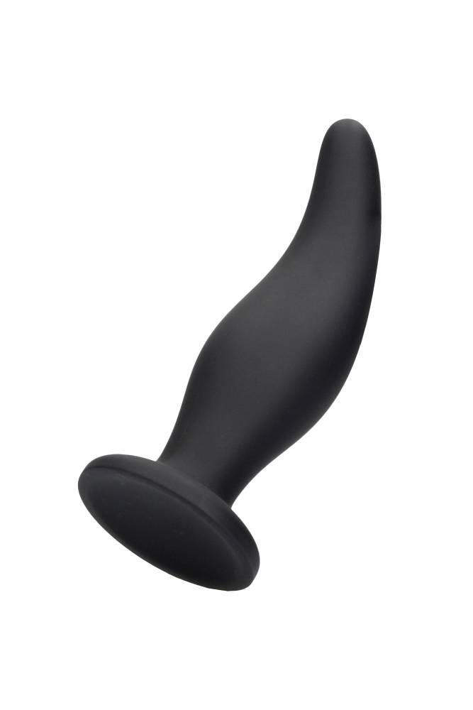 Ouch by Shots Toys - Curve Butt Plug - Black - Stag Shop