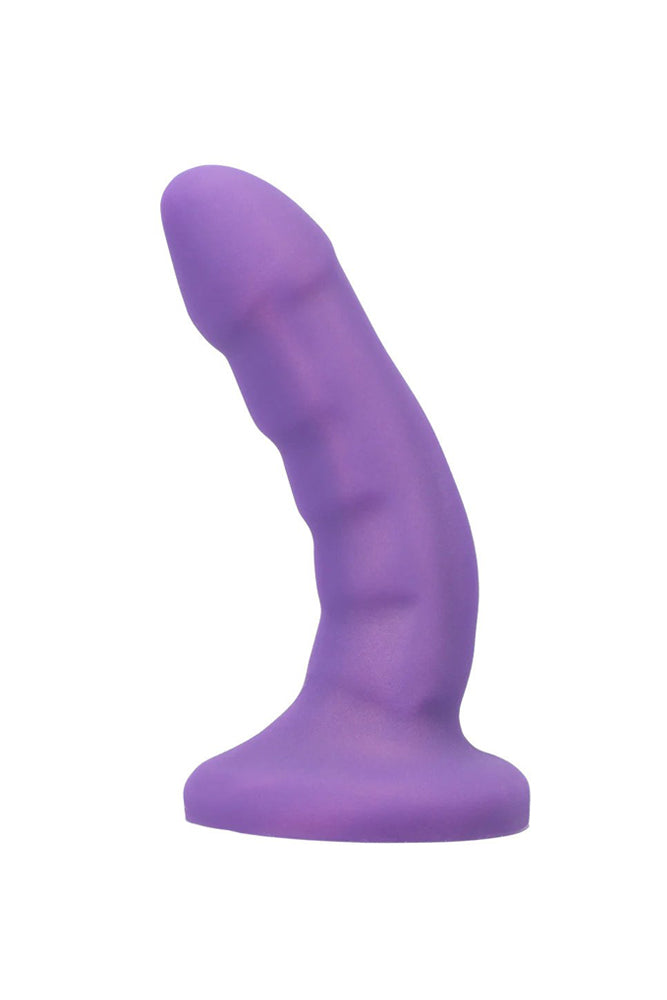 Tantus - Curve G-Spot Dildo - Purple - Stag Shop