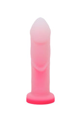 Tantus - Cush Dual Density Dildo - Candy Pink - Stag Shop