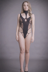 Shots Toys - Le Désir - SHA007 - Cyllene Teddy - Black - OS - Stag Shop