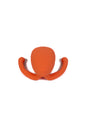 Dame - Eva Hands-Free Clitoral Vibrator - Orange - Stag Shop