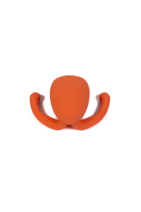 Thumbnail for Dame - Eva Hands-Free Clitoral Vibrator - Orange - Stag Shop