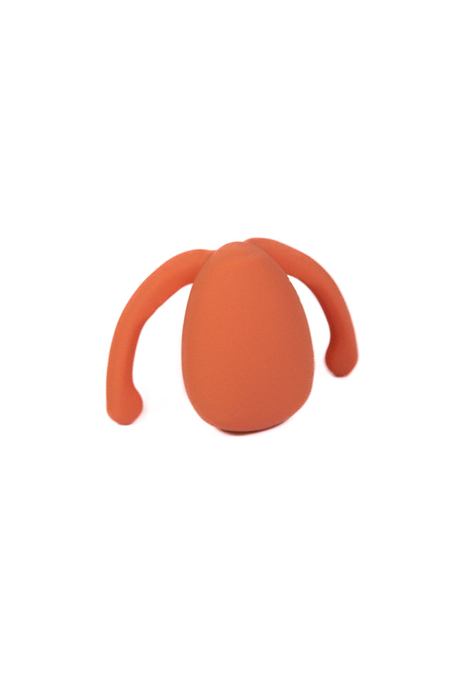 Dame - Eva Hands-Free Clitoral Vibrator - Orange - Stag Shop