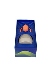 Dame - Eva Hands-Free Clitoral Vibrator - Orange - Stag Shop