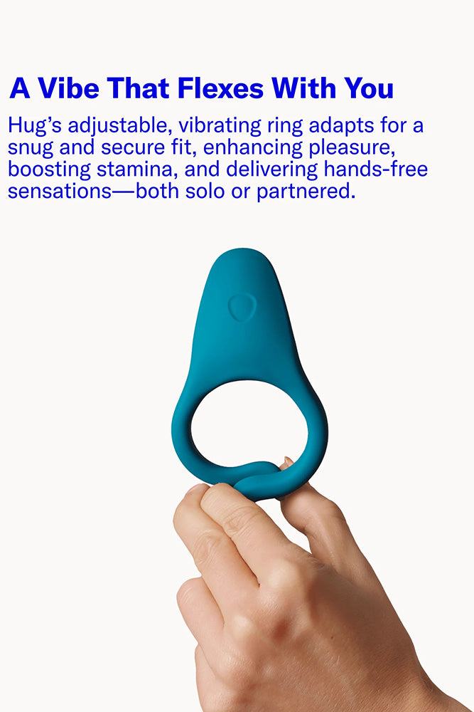 Dame - Hug Vibrating Cock Ring - Stag Shop