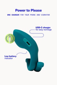 Thumbnail for Dame - Hug Vibrating Cock Ring - Stag Shop