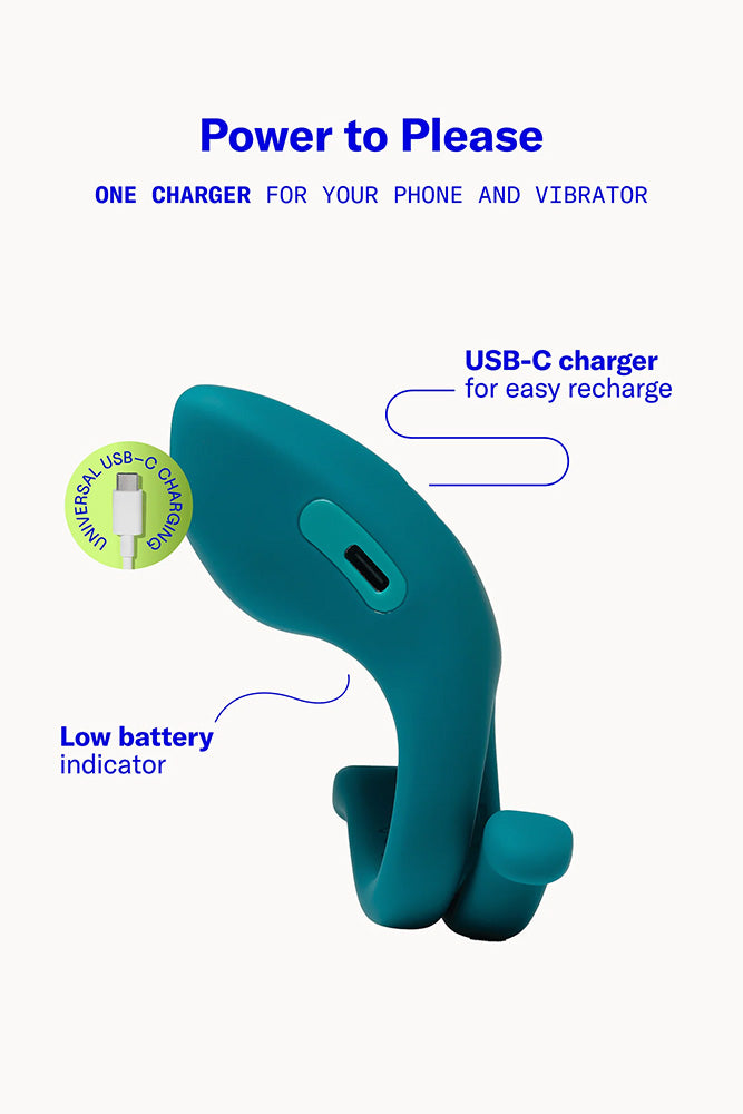 Dame - Hug Vibrating Cock Ring - Stag Shop