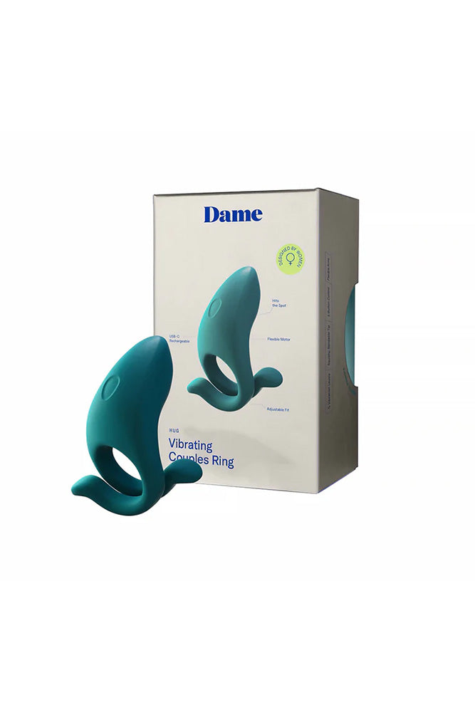 Dame - Hug Vibrating Cock Ring - Stag Shop