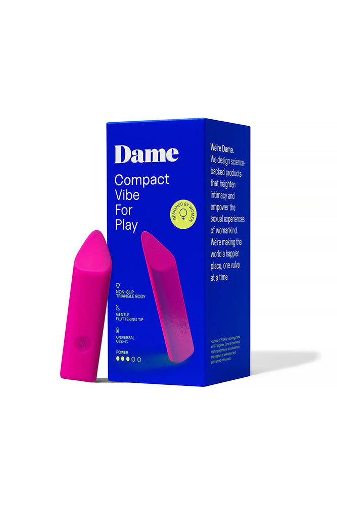 Dame - Zig Lipstick Vibrator - Stag Shop