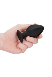 Ouch by Shots Toys - Diamond Shape Butt Plug Set - Black - Stag Shop