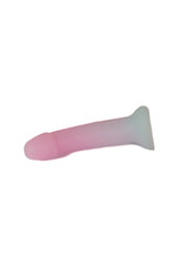 Love to Love - Dildolls - Galactica Glitter Dildo - Blue/White - Stag Shop
