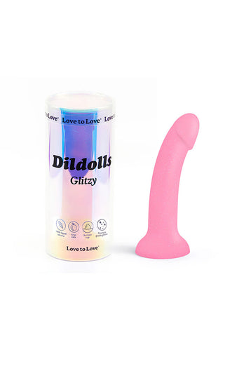 Love to Love - Dildolls - Glitzy Glitter Dildo - Stag Shop