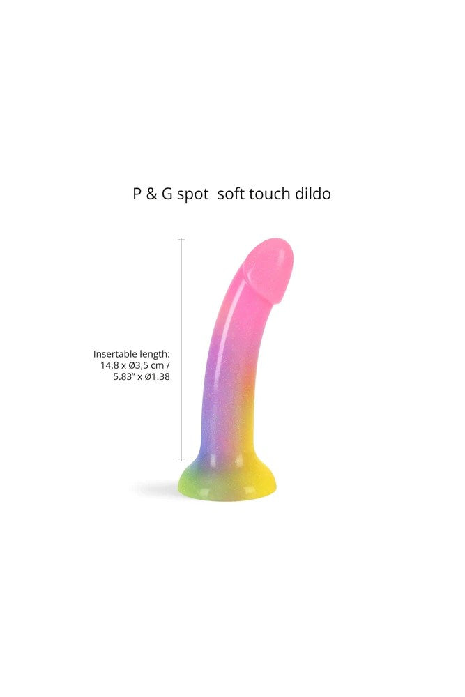 Love to Love - Dildolls - Stargazer Glitter Dildo - Multicolour - Stag Shop