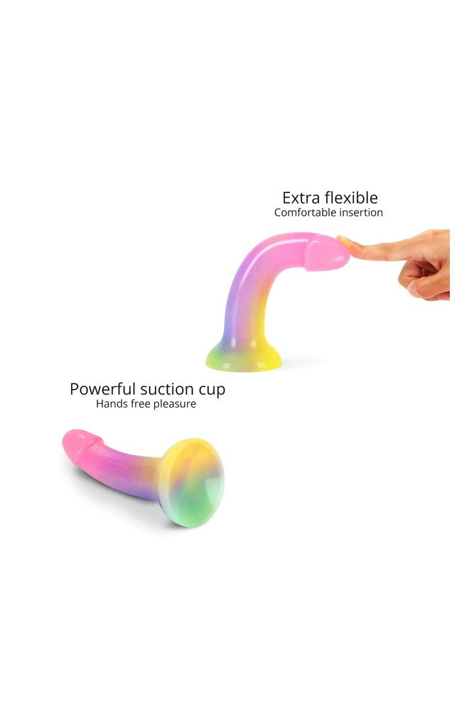 Love to Love - Dildolls - Stargazer Glitter Dildo - Multicolour - Stag Shop