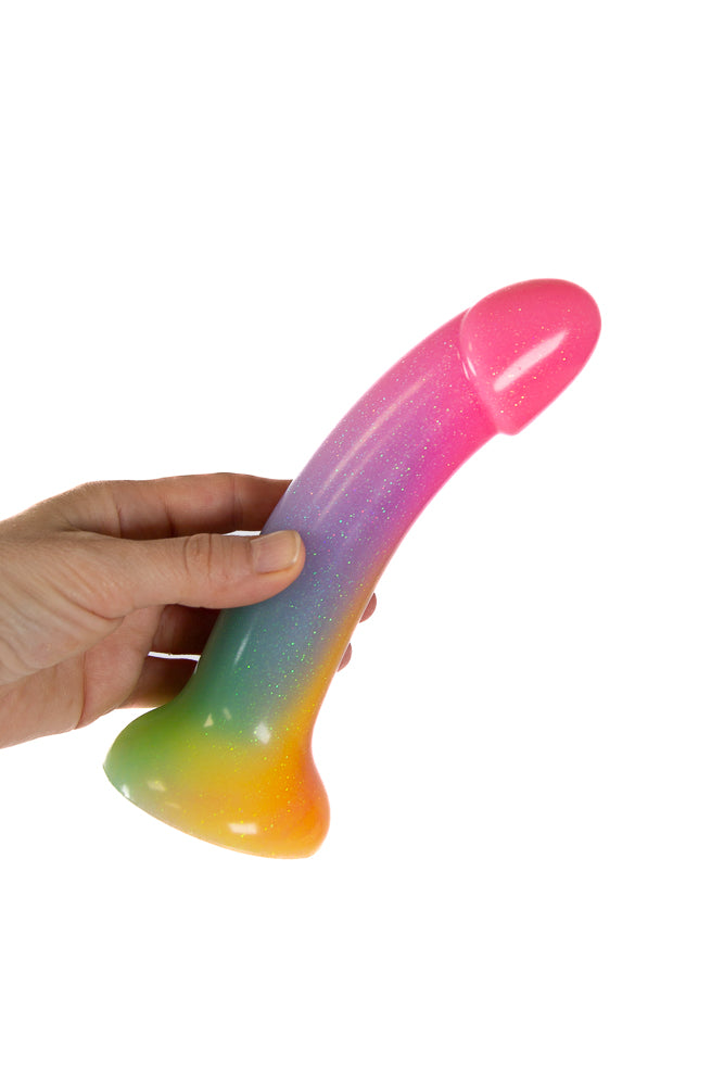 Love to Love - Dildolls - Stargazer Glitter Dildo - Multicolour - Stag Shop