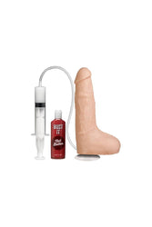 Doc Johnson - Bust It - Squirting Realistic Cock - Beige - Stag Shop