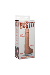 Doc Johnson - Bust It - Squirting Realistic Cock - Beige - Stag Shop
