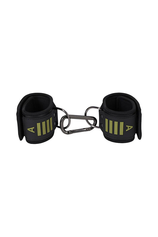 Doc Johnson - Fort Troff - Tactical Ankle Cuffs - Black - Stag Shop