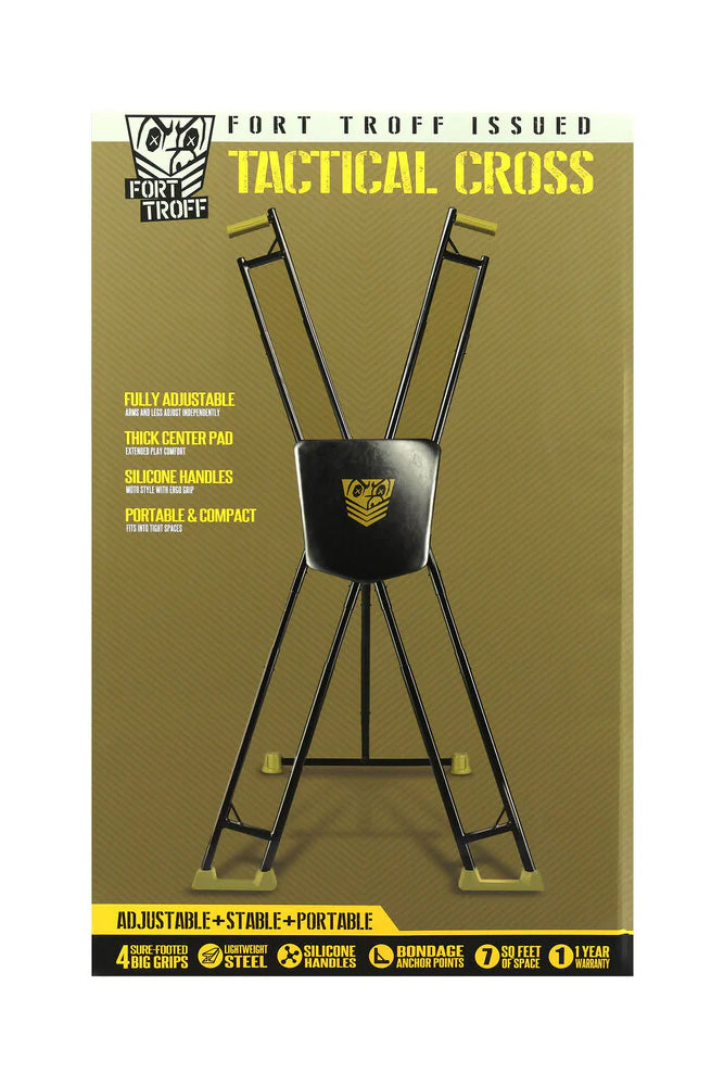 Doc Johnson - Fort Troff - Tactical Cross - Black - Stag Shop