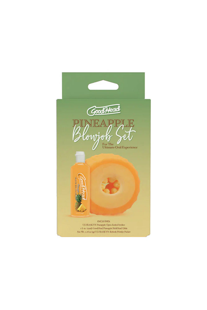 Doc Johnson - GoodHead - Pineapple Blowjob Set - Stag Shop