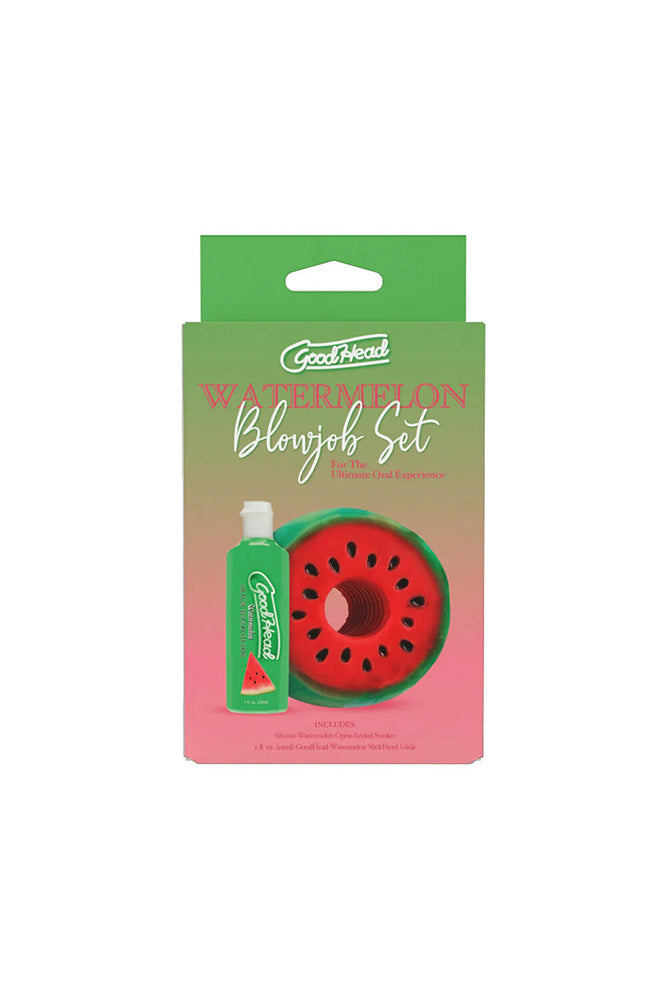 Doc Johnson - GoodHead - Watermelon Blowjob Set - Stag Shop