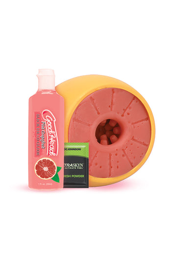 Doc Johnson - GoodHead - Grapefruit Blowjob Set - Stag Shop