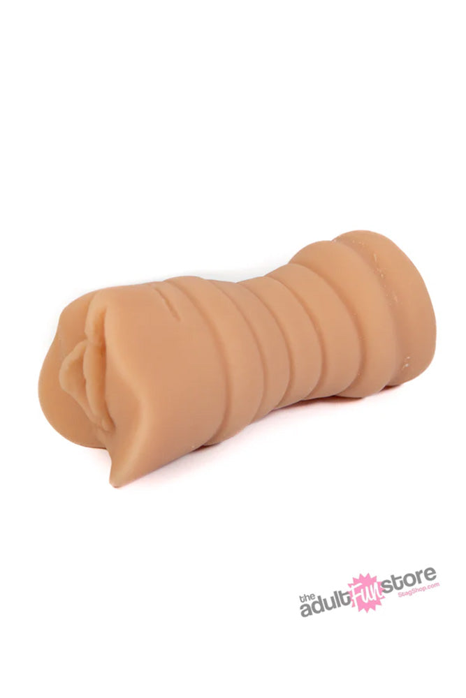 Doc Johnson - Sasha Grey - Creampie Pocket Pussy Stroker - Beige - Stag Shop