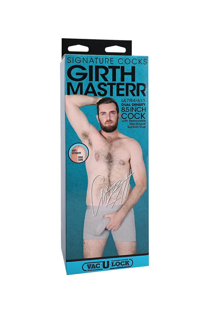 Doc Johnson - Signature Cocks - Girthmasterr - 8.5" Dildo with Vac-U-Lock Suction Cup - Stag Shop