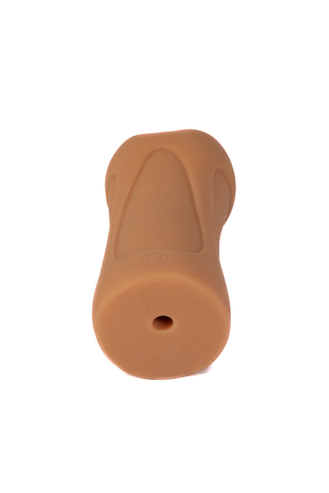 Doc Johnson - Signature Strokers - William Seed Pocket Ass Masturbator - Beige - Stag Shop