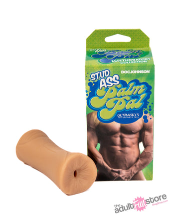 Doc Johnson - Stud Ass Palm Pal Stroker - Beige - Stag Shop