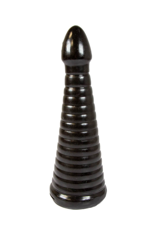 Doc Johnson - TitanMen - Intimidator Anal Stretcher Cone Plug - Black - Stag Shop