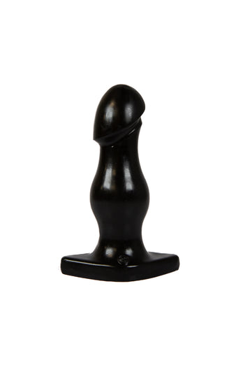 Doc Johnson - TitanMen - The Rumpy Butt Plug - Black - Stag Shop