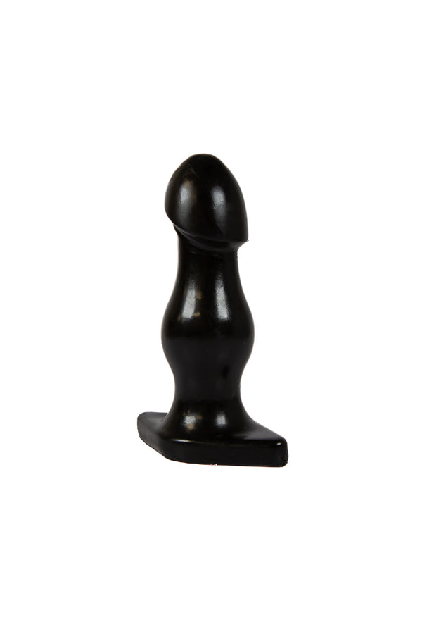 Doc Johnson - TitanMen - The Rumpy Butt Plug - Black - Stag Shop