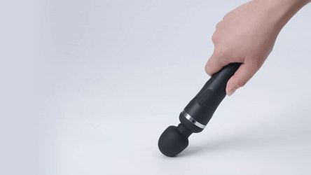Lovense - Domi 2 Bluetooth Mini Massage Wand - Black - Stag Shop