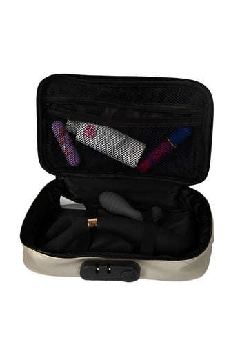 Dorcel - Discreet Lockable Storage Box - Luxury Gold - Stag Shop