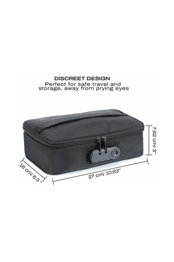 Dorcel - Discreet Lockable Storage Box - Black - Stag Shop