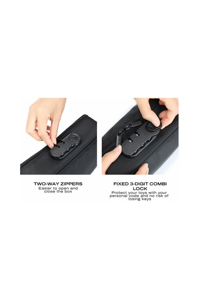Dorcel - Discreet Lockable Storage Box - Black - Stag Shop