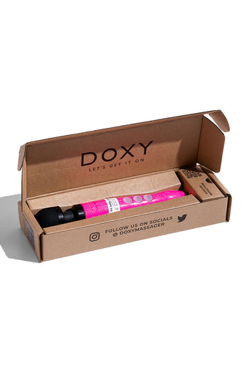 Doxy - Die Cast 3R Rechargeable Wand Vibrator - Hot Pink - Stag Shop