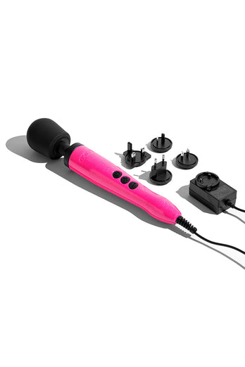Doxy - Die Cast Wand Vibrator - Hot Pink - Stag Shop
