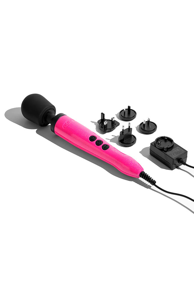 Doxy - Die Cast Wand Vibrator - Hot Pink