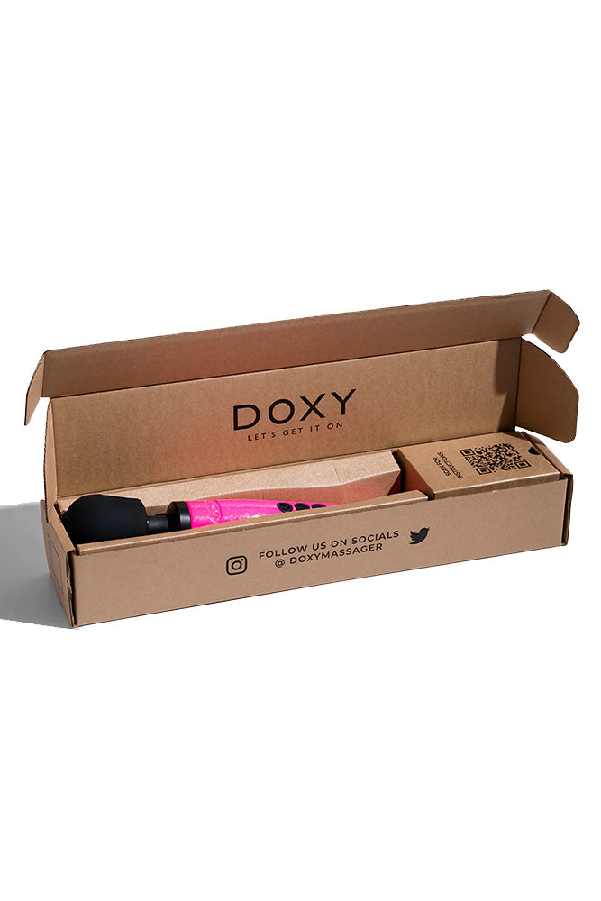 Doxy - Die Cast Wand Vibrator - Hot Pink