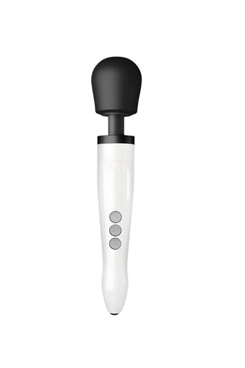 Doxy - Die Cast R Rechargeable Wand Vibrator - Stardust White - Stag Shop