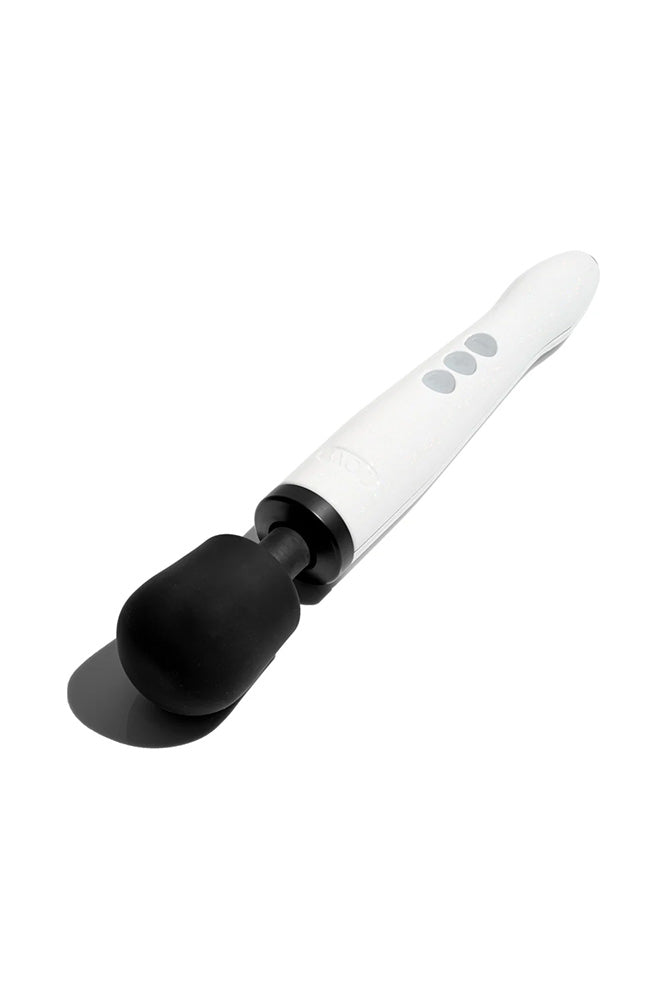 Doxy - Die Cast R Rechargeable Wand Vibrator - Stardust White - Stag Shop