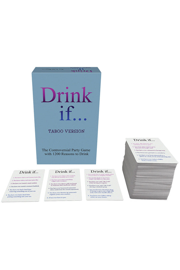 Kheper Games - Drink if…Taboo Version Drinking Game - Stag Shop