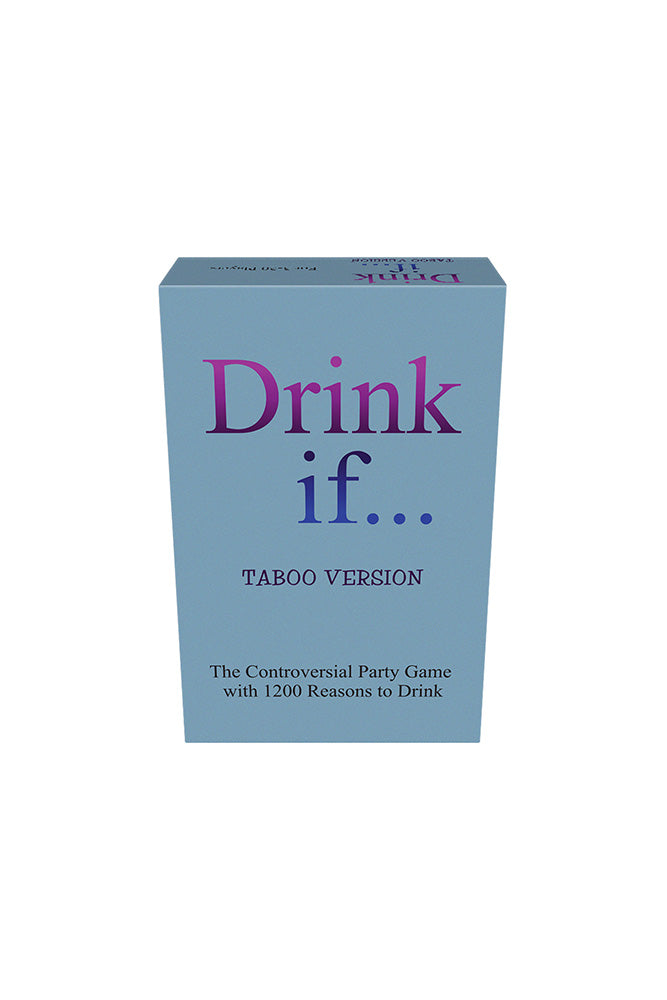 Kheper Games - Drink if…Taboo Version Drinking Game - Stag Shop