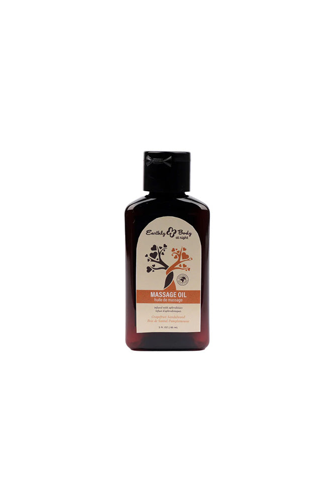 Earthly Body -  Aphrodisiac Massage Oil & Bubble Bath Set - Stag Shop